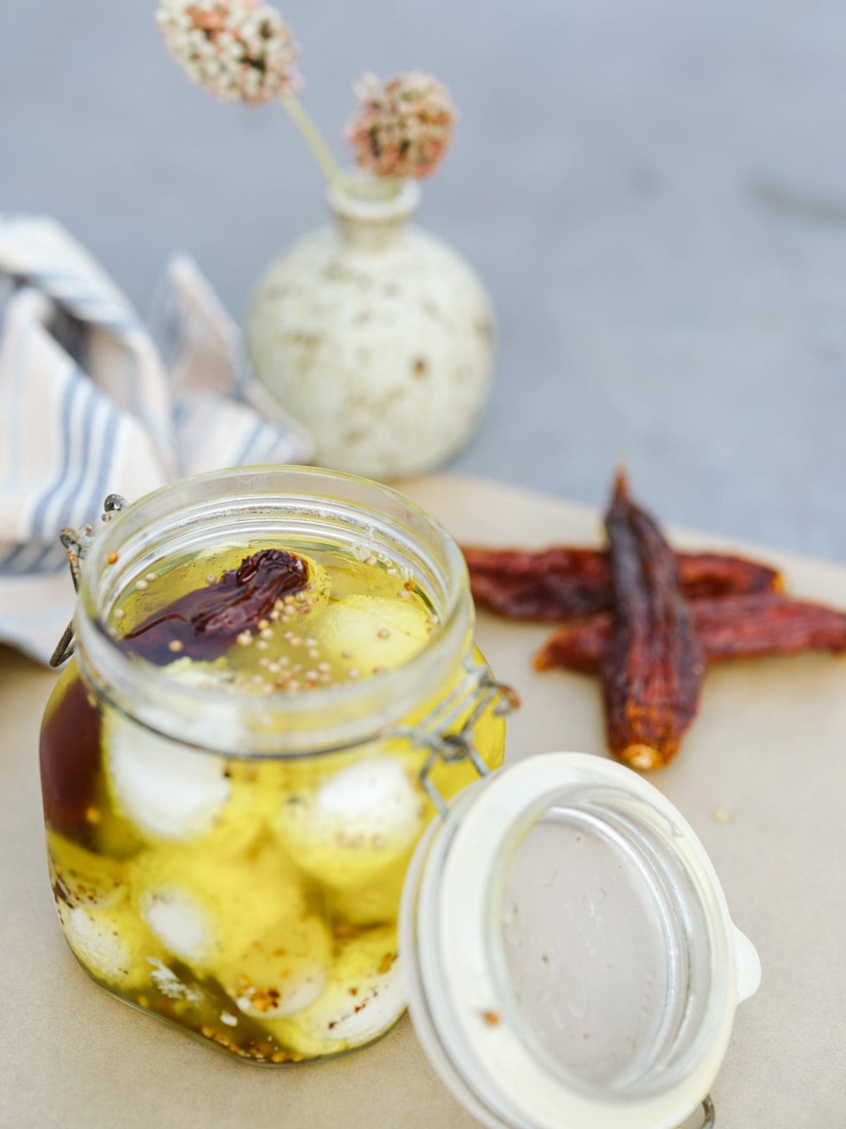 Chili Marinated Labneh