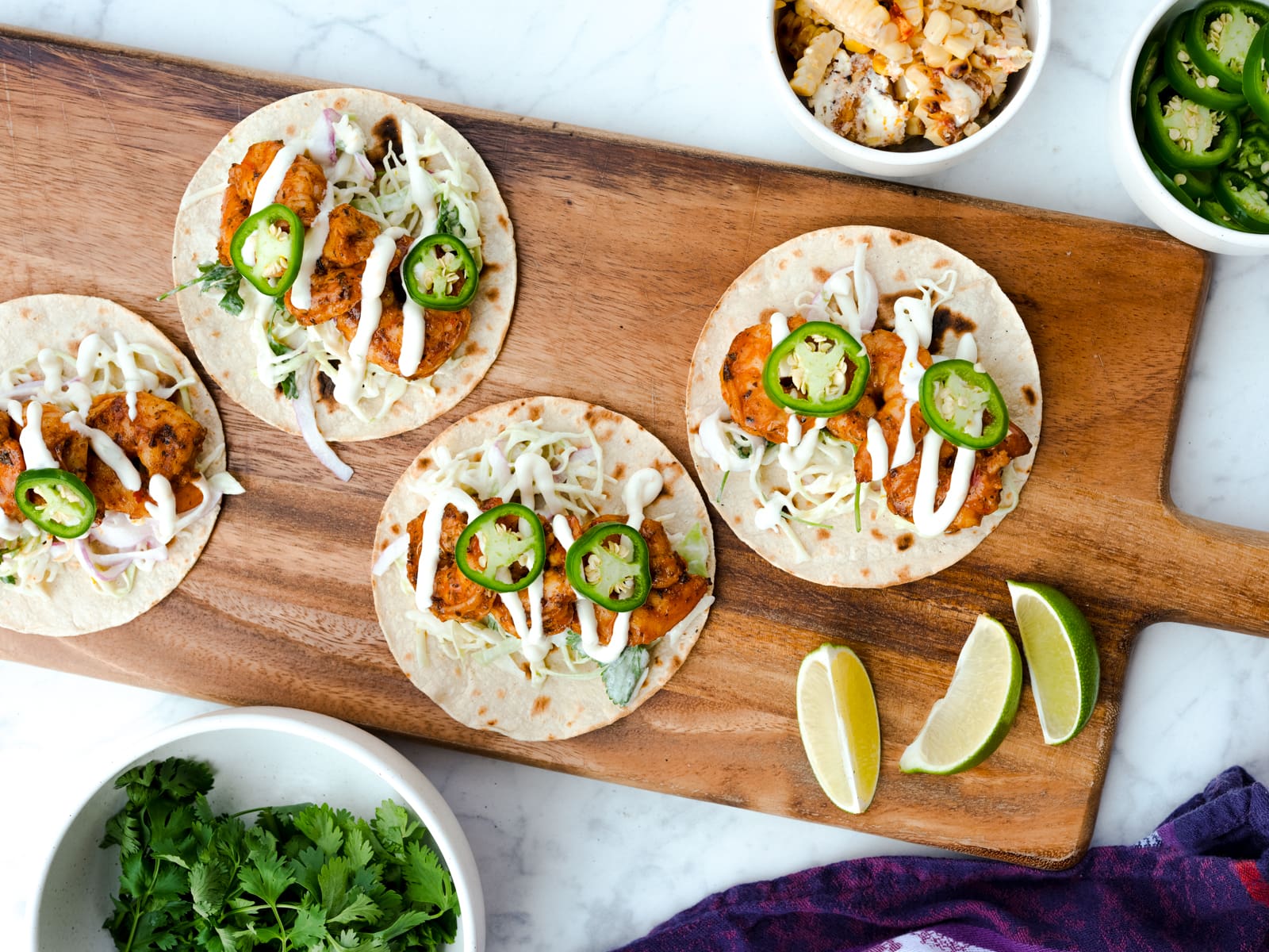 Grilled Shrimp Tacos