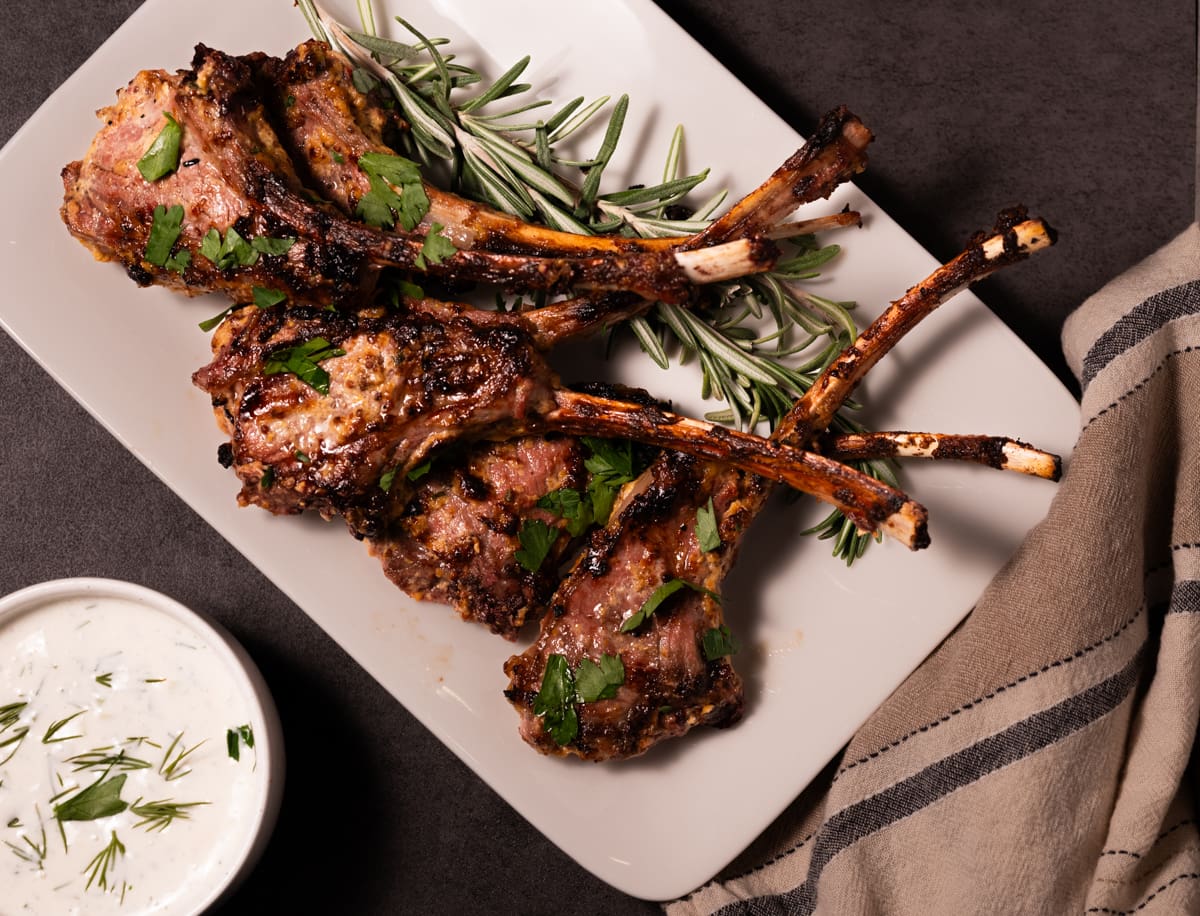 Easy Grilled Lamb Chops